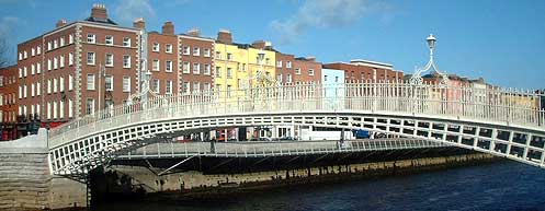Dublin, traditional and cheerful.